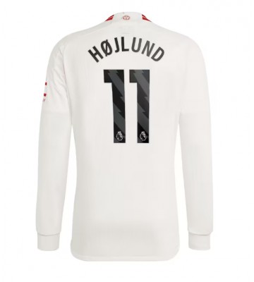Maillot de foot Manchester United Rasmus Hojlund #11 Troisième 2023-24 Manche Longue